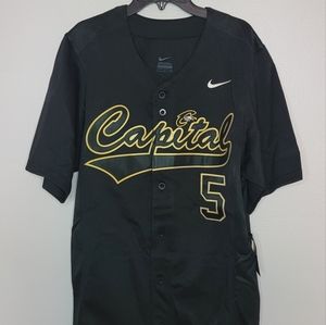 Nike Capitol High Eagles Baseball Jersey Mens S Small Vintage Boise Idaho School